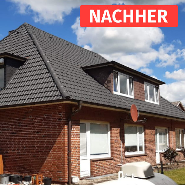 Dach nach der Dachbeschichtung Uelzen